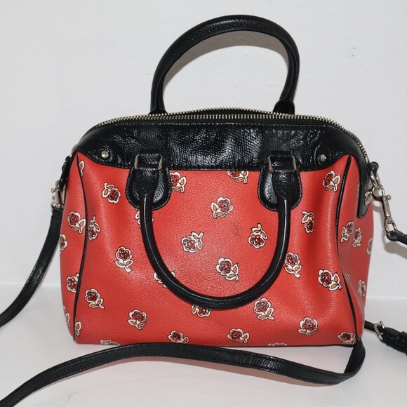 Coach Bennett Multicolor Detachable Crossbody Strap Mini Satchel Bag - Picture 13 of 16